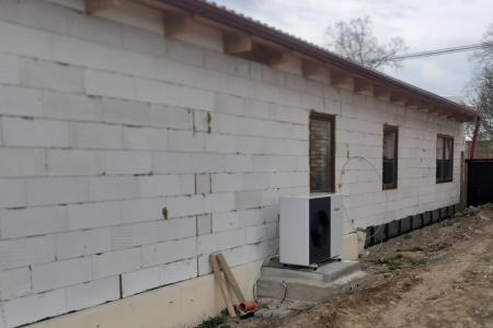 Tepelné čerpadlo z realizace
